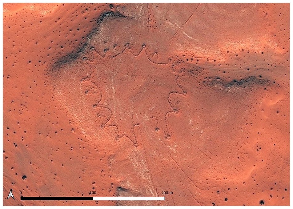 Jedna ze struktur / źródło: Freadley M. et al., 2022. The Holocene, otwarty dostęp, CCA-NC-4.0
