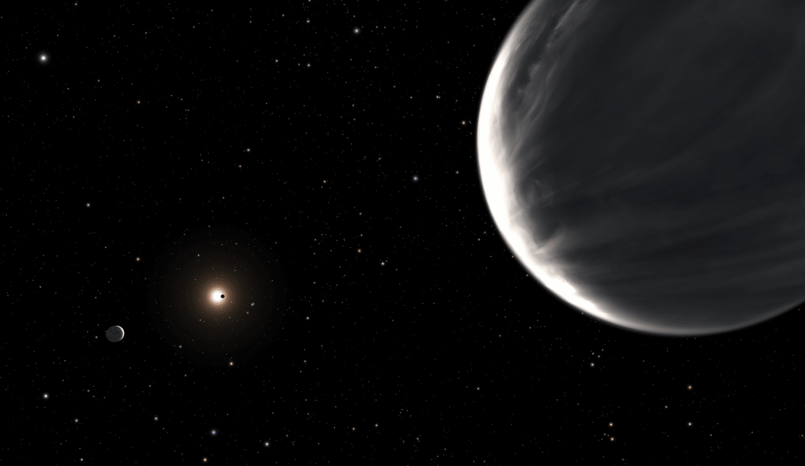 Kepler-138c i Kepler-138d – ilustracja /Fot. NASA
