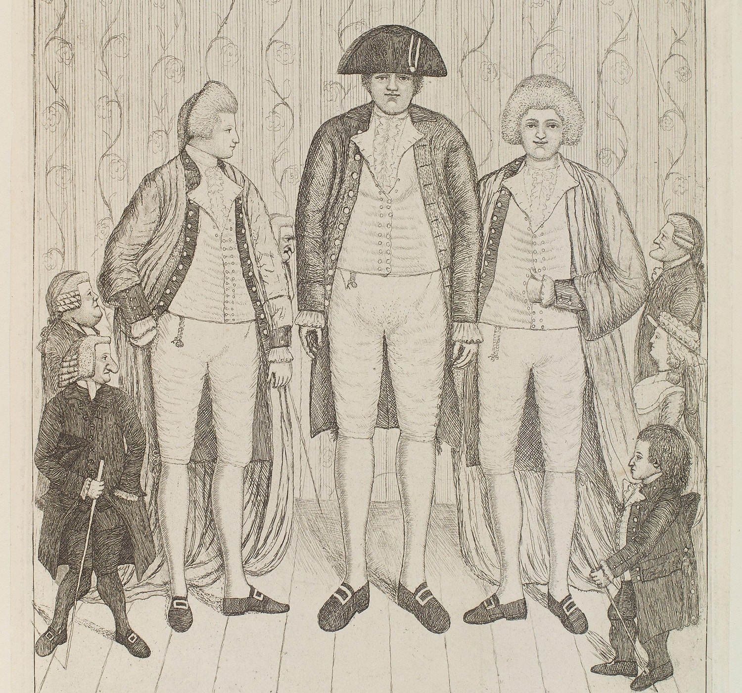 XVIII-wieczny olbrzym przeniesiony. Zanim umarł, miał do otoczenia ważną prośbę