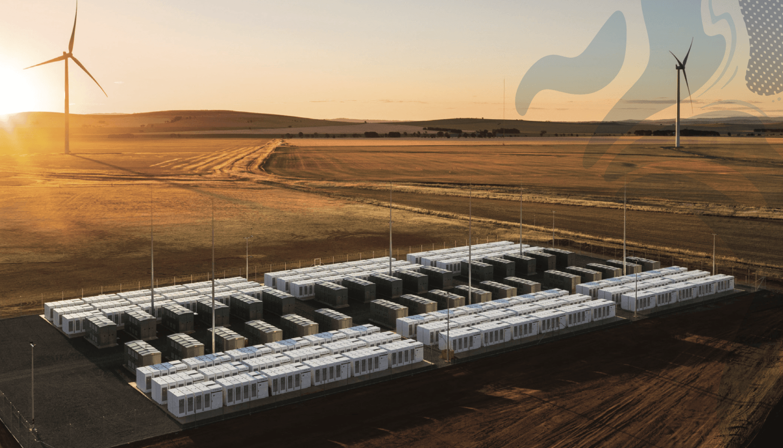 Elektrownia wodorowa w Australii Południowej – wizualizacja
