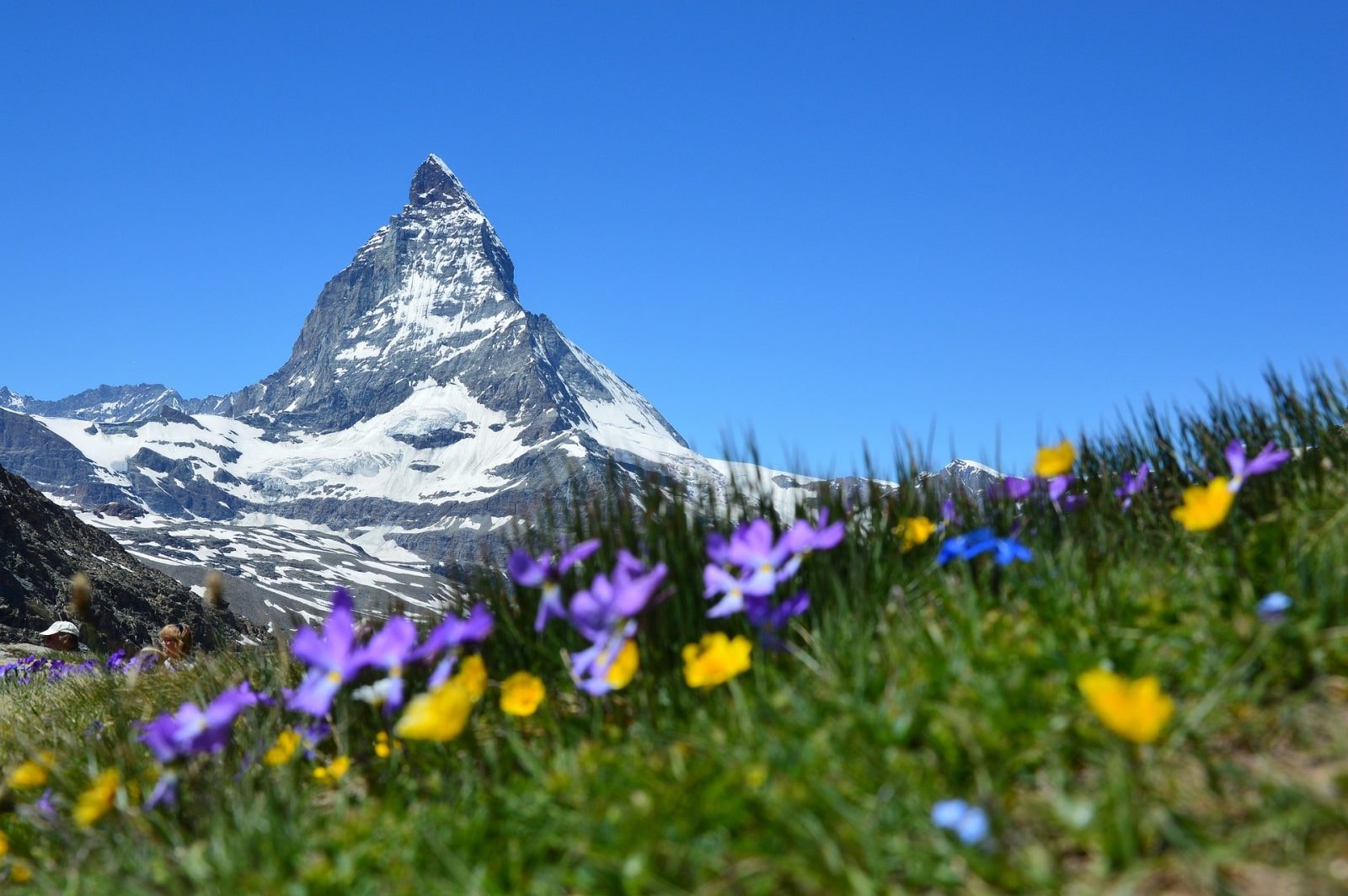 Matterhorn, Alpy Szwajcarskie – czasami można znaleźć tam skarb większy od pięknych widoków /Fot. Pixabay
