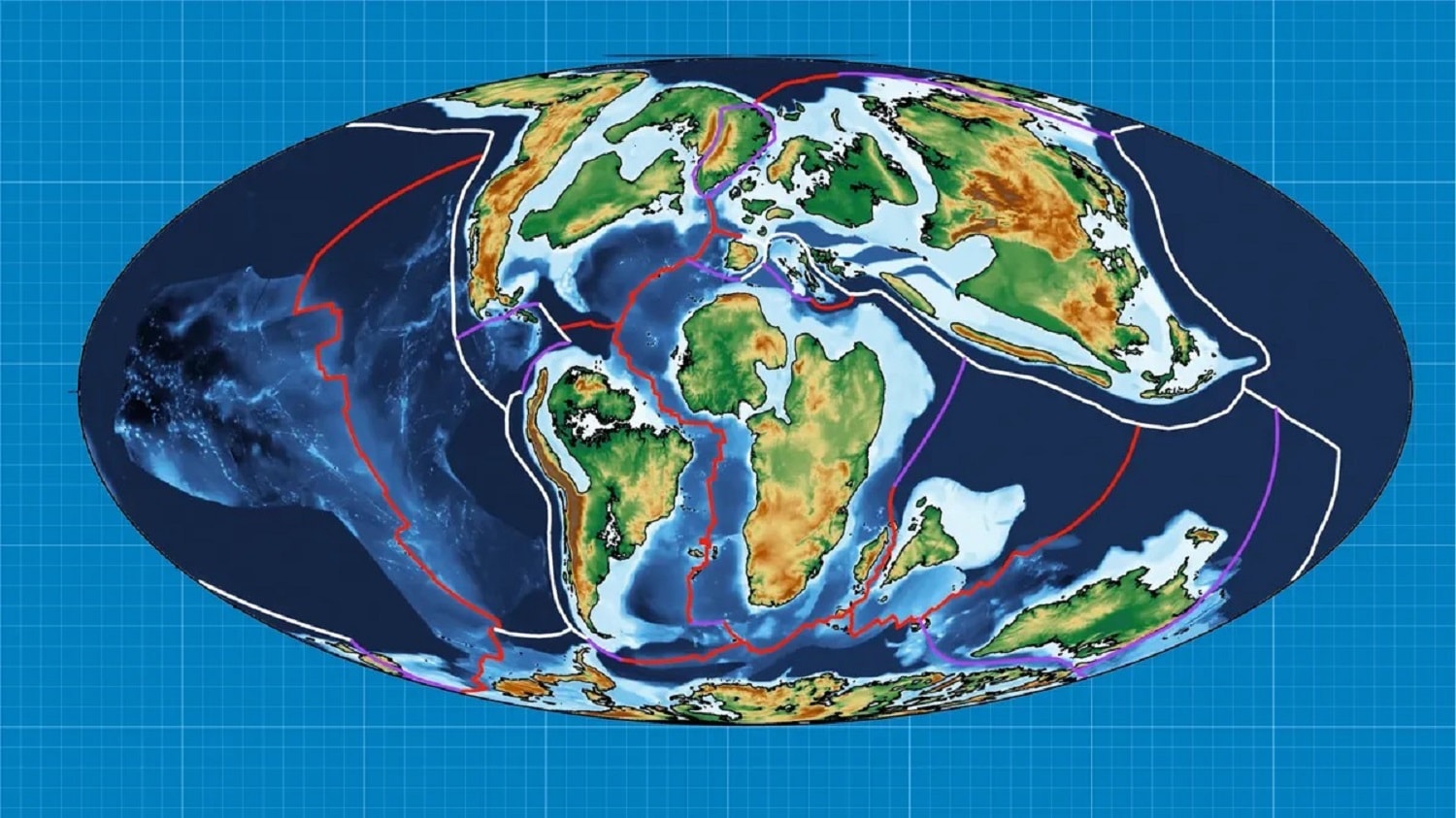 Tak zmieniała się Ziemia. 100 milionów lat w jednym modelu