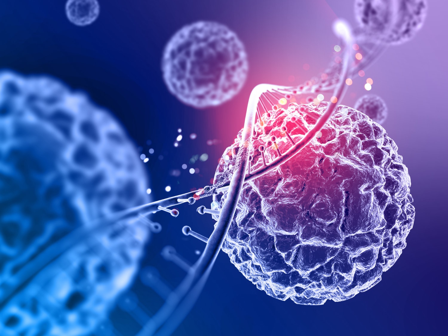 Niektóre wirusy wbudowują się w DNA mikroorganizmów &#8211; ale po co właściwie? /Fot. Freepik
