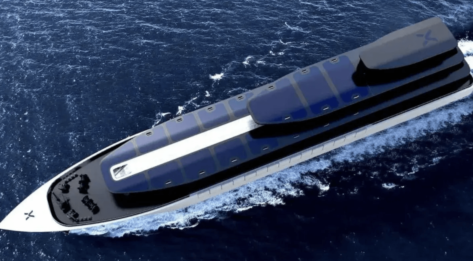 X to pierwszy akumulatorowiec na świecie /Fot. PowerX
