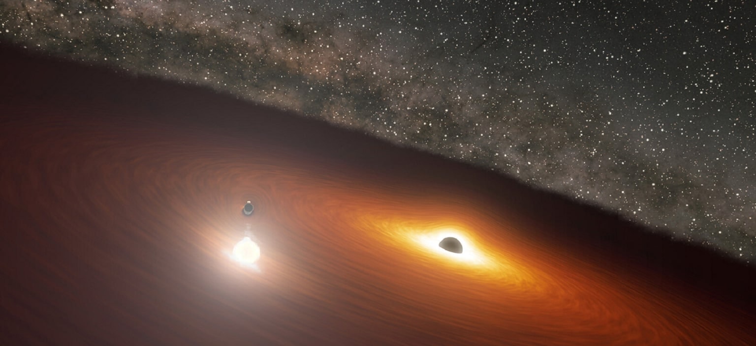 Jeden rozbłysk jaśniejszy od stu galaktyk. Co się dzieje w sercu galaktyki OJ 287?