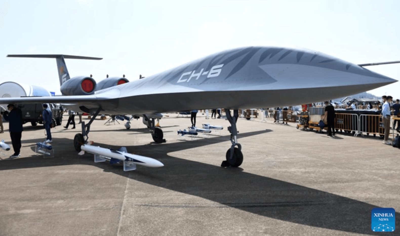 Chiński dron CH-6 /Fot. Global Times
