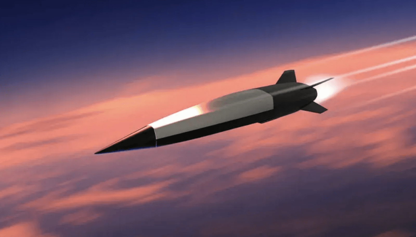 Koncept pocisku scramjet /Fot. DARPA

