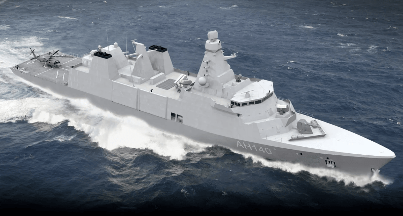 Fregata Miecznik – wizualizacja
