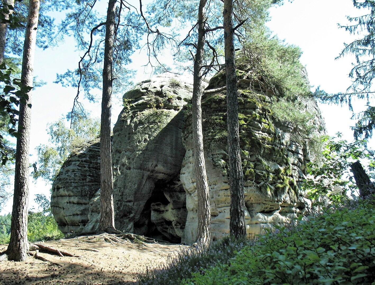 Skalne Miasto Apolena / źródło: Marie Čcheidzeová, Wikimedia Commons, CC-BY-SA-4.0
