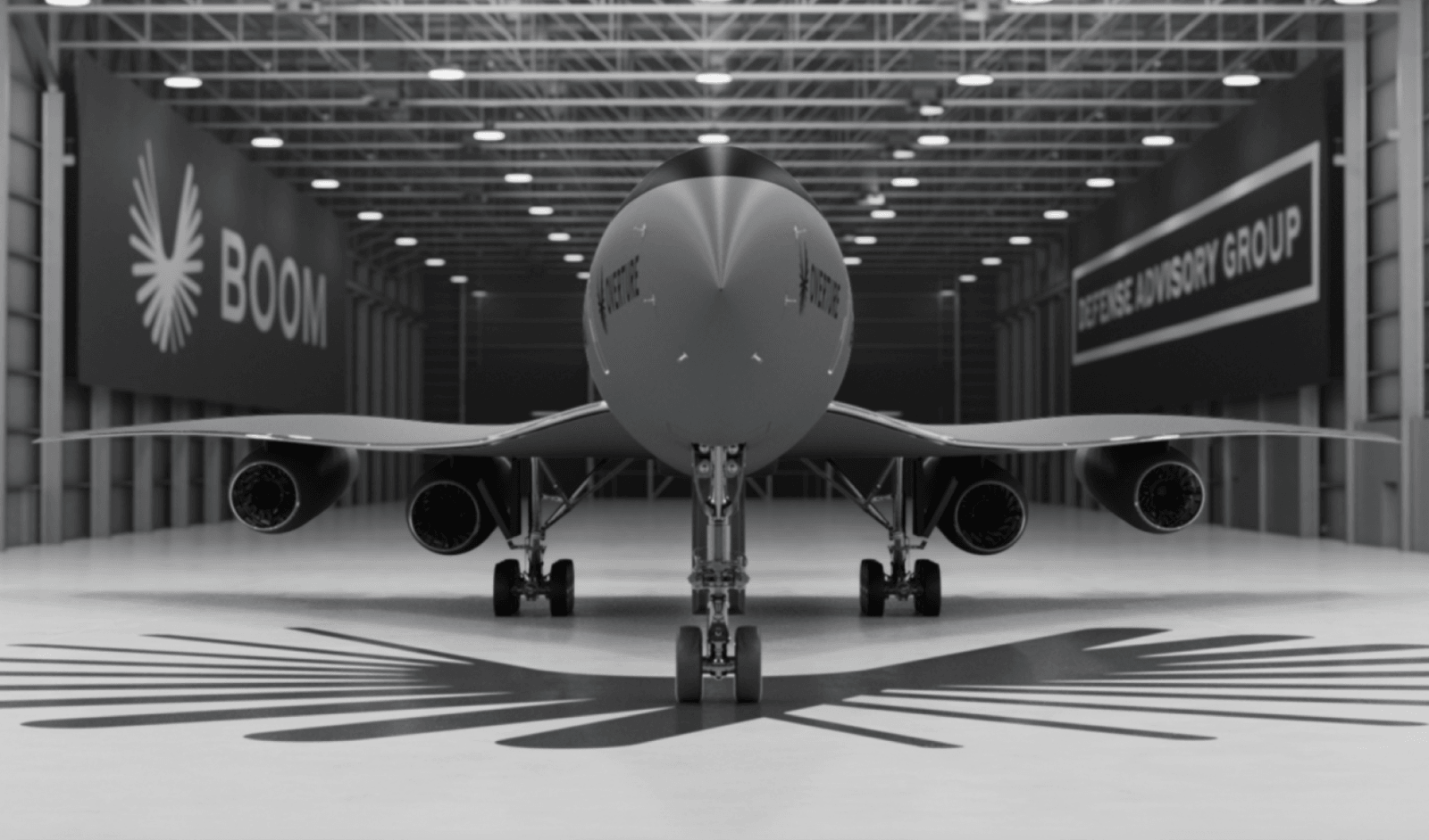 Samolot Boom Supersonic Overture będzie także dostępny dla wojska /Fot. Boom Supersonic
