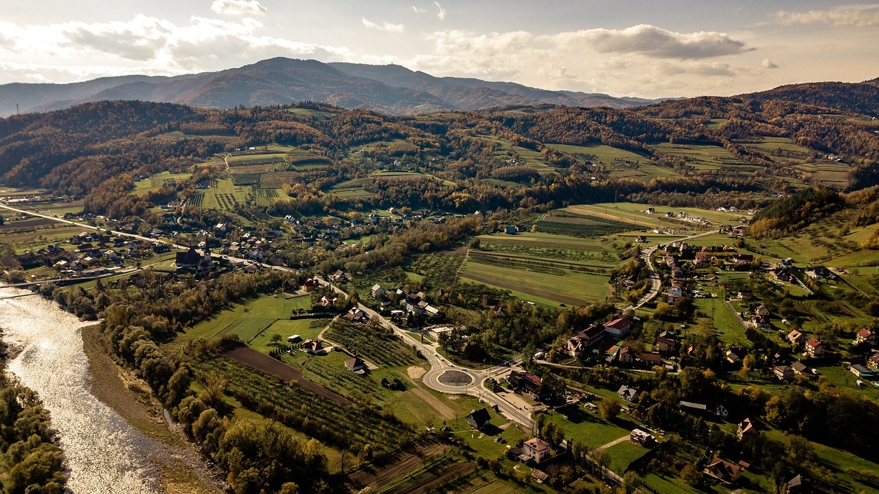 Zdjęcie ilustracyjne polskiej wsi

