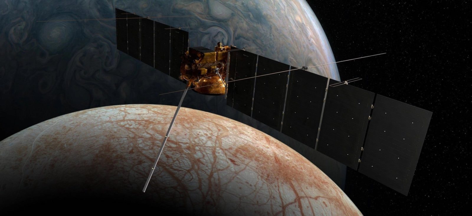 Tak wygląda Mars w podczerwieni. Zdjęcie zrobiła sonda lecąca do Jowisza