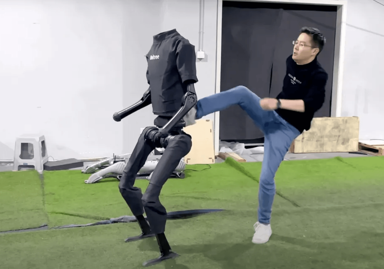 Unitree H1 robot /Fot. YouTube
