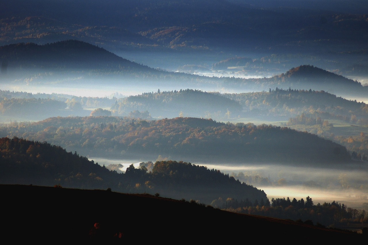 Góry i Pogórze Kaczawskie są obszarem, który w historii geologicznej doświadczał wielu epizodów wulkanizmu
