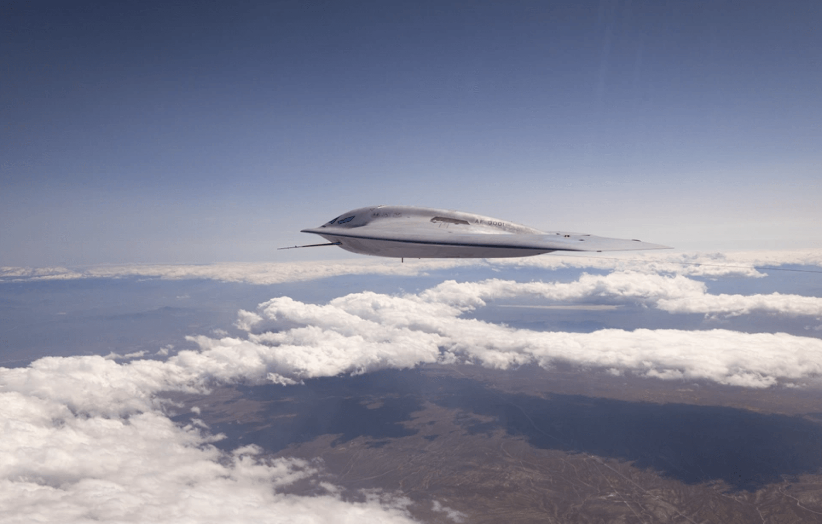 B-21 Raider w locie /Fot. DVIDS
