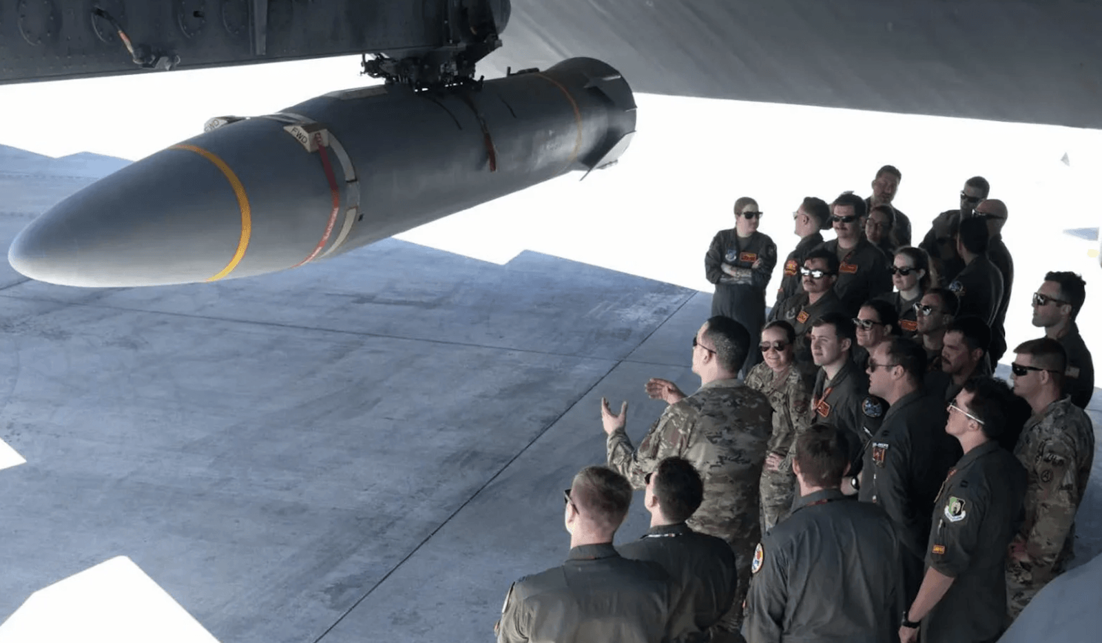 Hipersoniczny pocisk  AGM-183A /Fot. USAF
