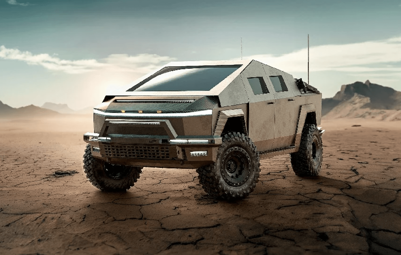 Tesla Cybertruck – wariant Sting /Fot. Archimedes Defense
