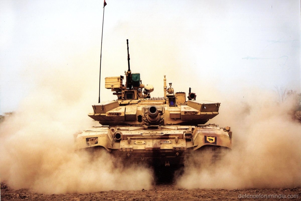 Indyjski czołg T-90 Bhisma
