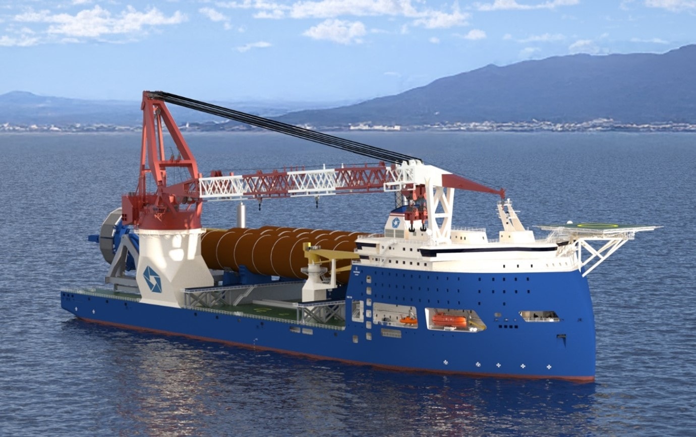 Statek HLV – grafika /Fot. Penta-Ocean Construction
