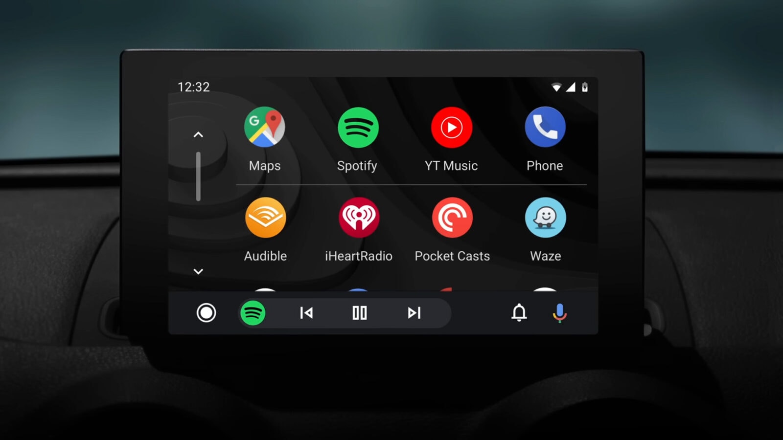 android auto w google play