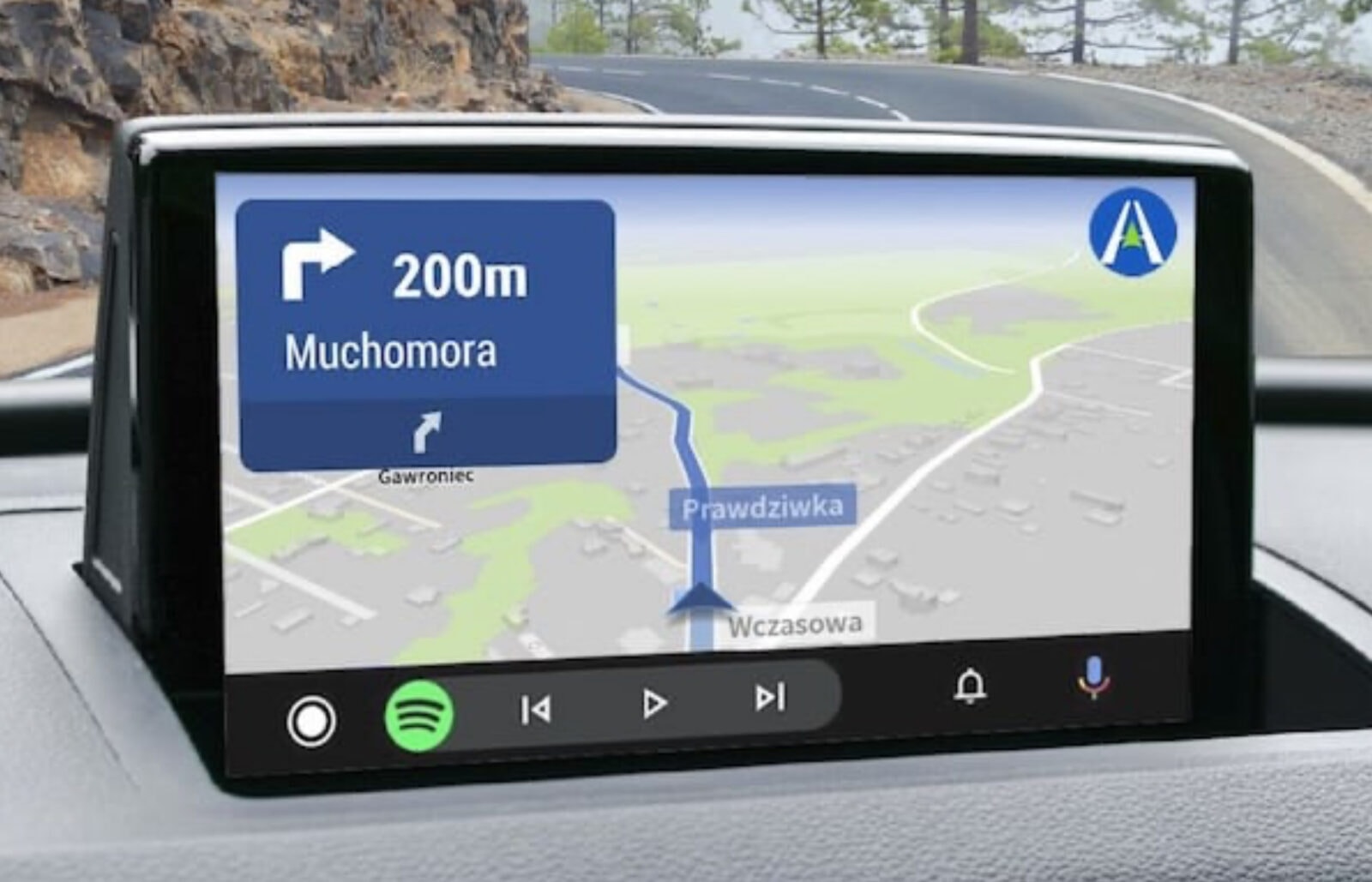 Automapa działa na smartfonach i na Android Auto