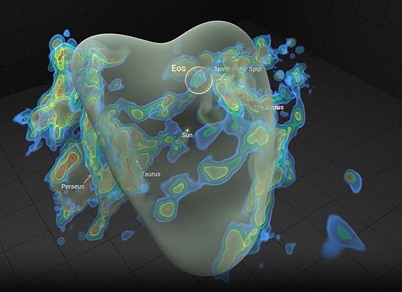 Gigantyczny obłok molekularny odkryty w pobliżu Układu Słonecznego. Wcześniej nikt go nie zauważył