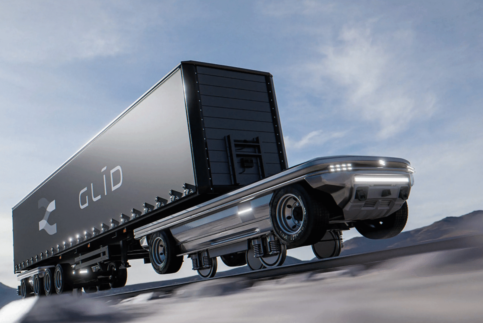 Oto Glider – przyszłość transportu drogowo-kolejowego /Fot. Glid
