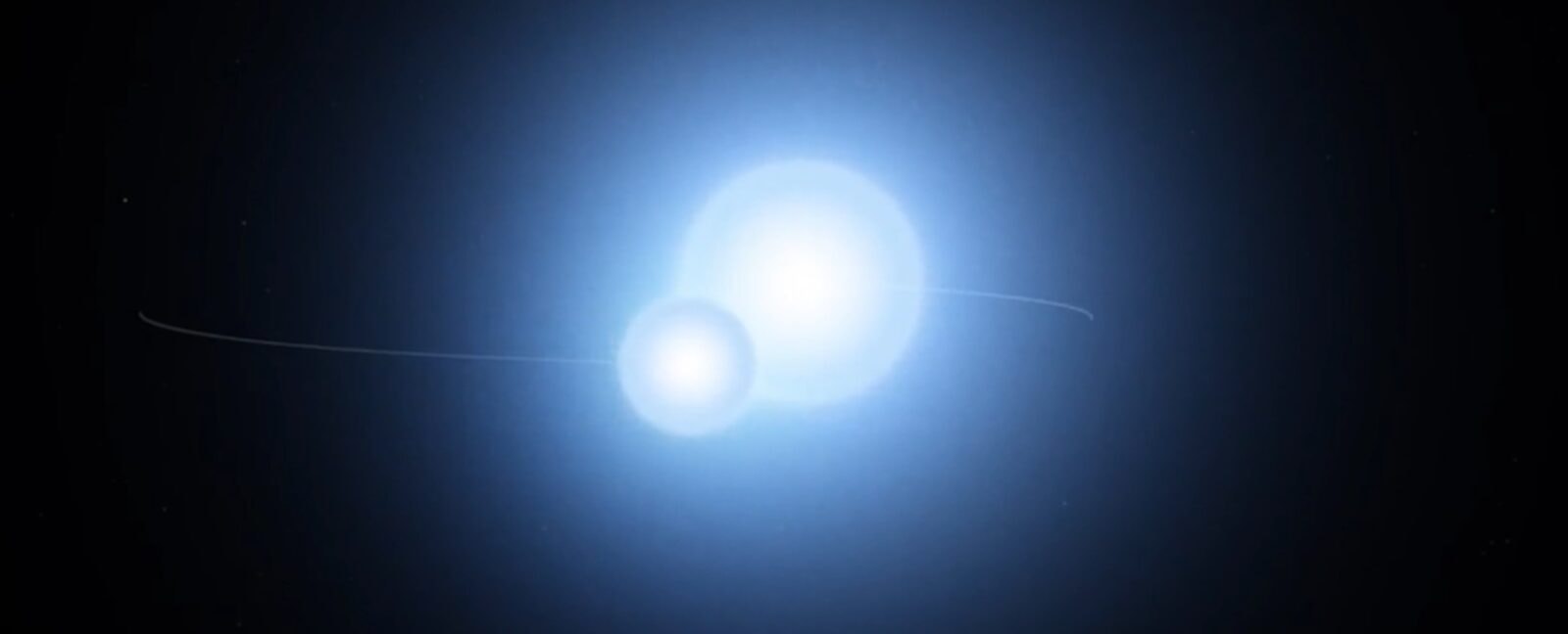 Fascynujące odkrycie w kosmosie. Pulsar tańczy w atmosferze innej gwiazdy