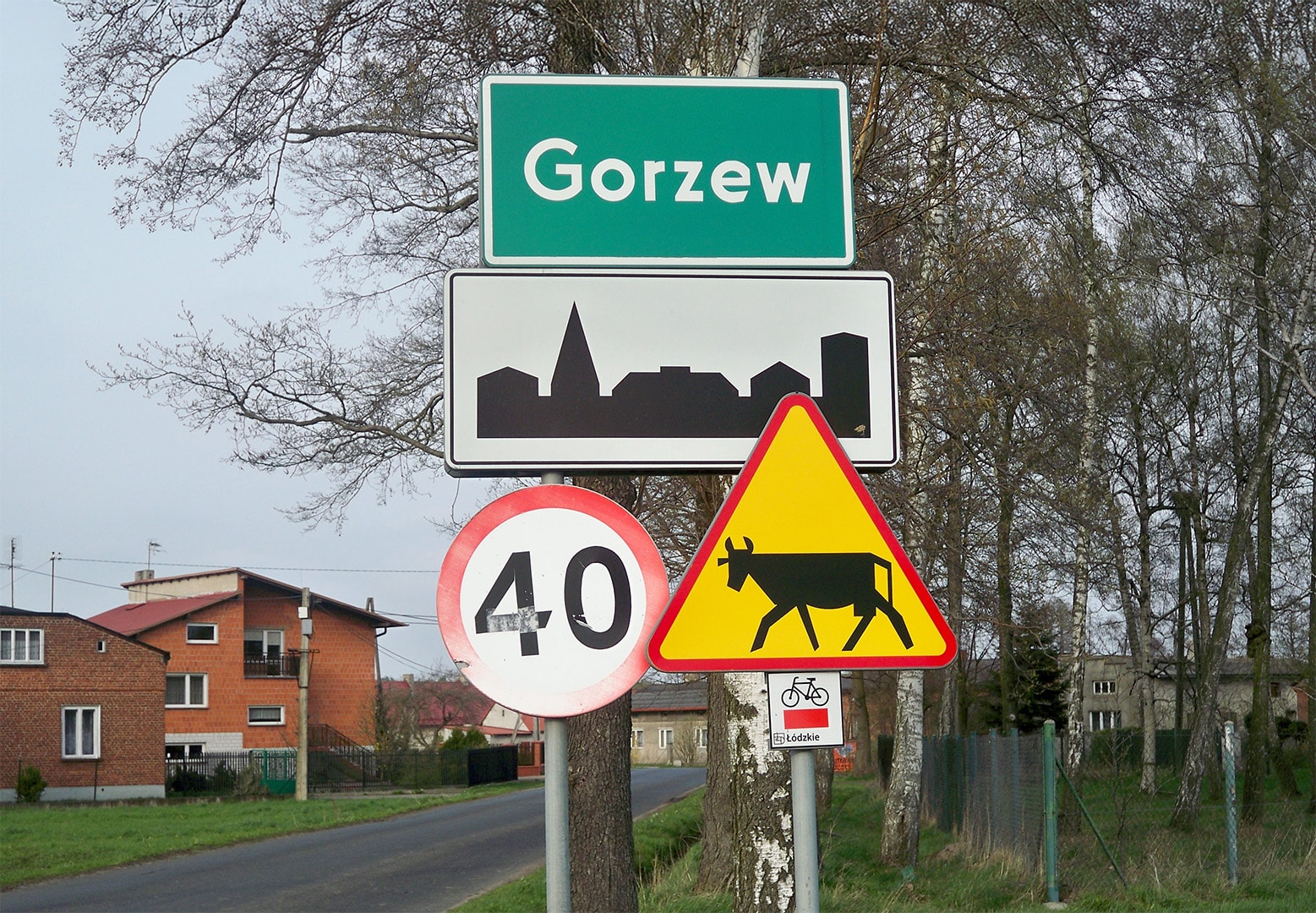 polska znaki drogowe