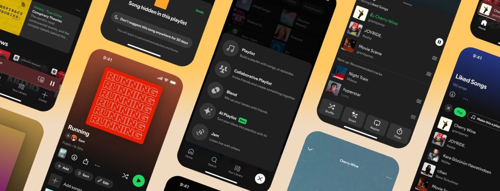 Nowe funkcje w Spotify