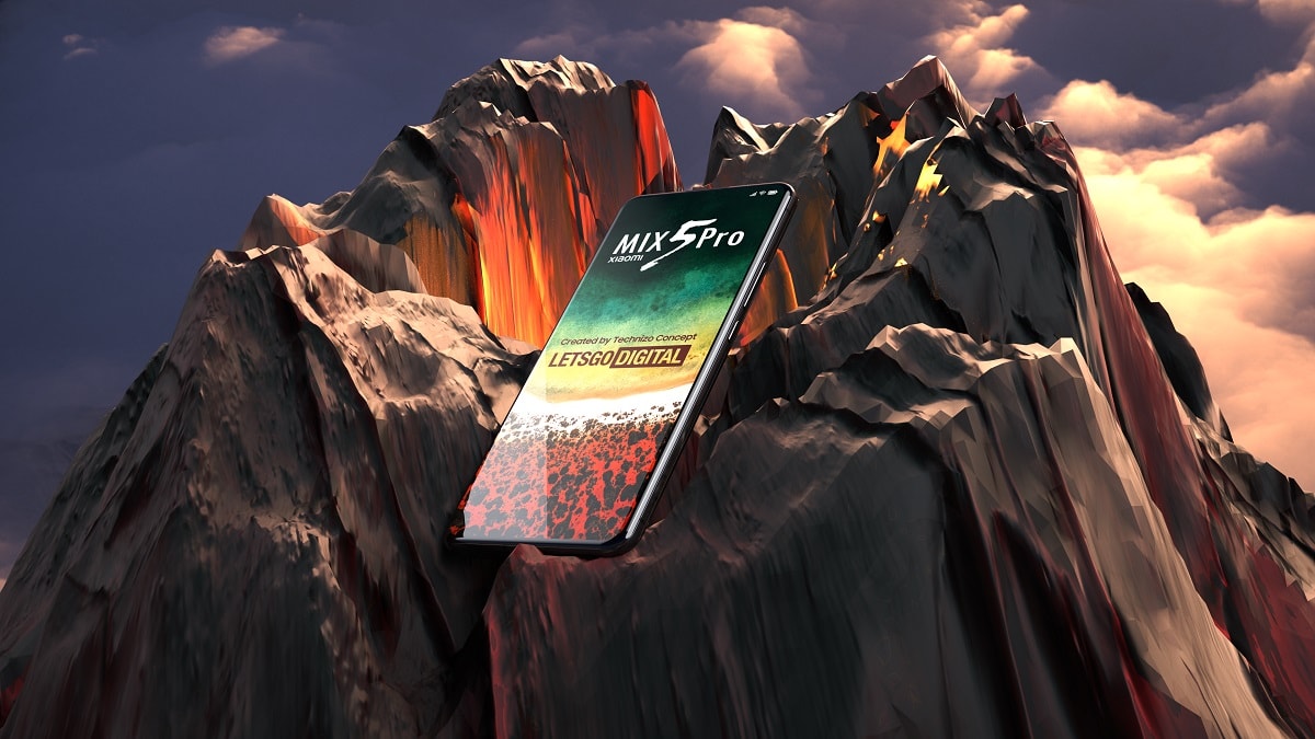 Render Xiaomi MIX 5