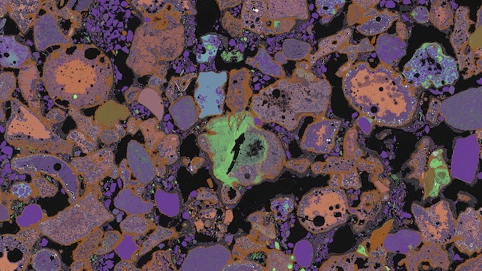 Antropoklastyczny cykl skał odkryty na angielskich klifach. Przemysłowe odpady tworzą nową geologię