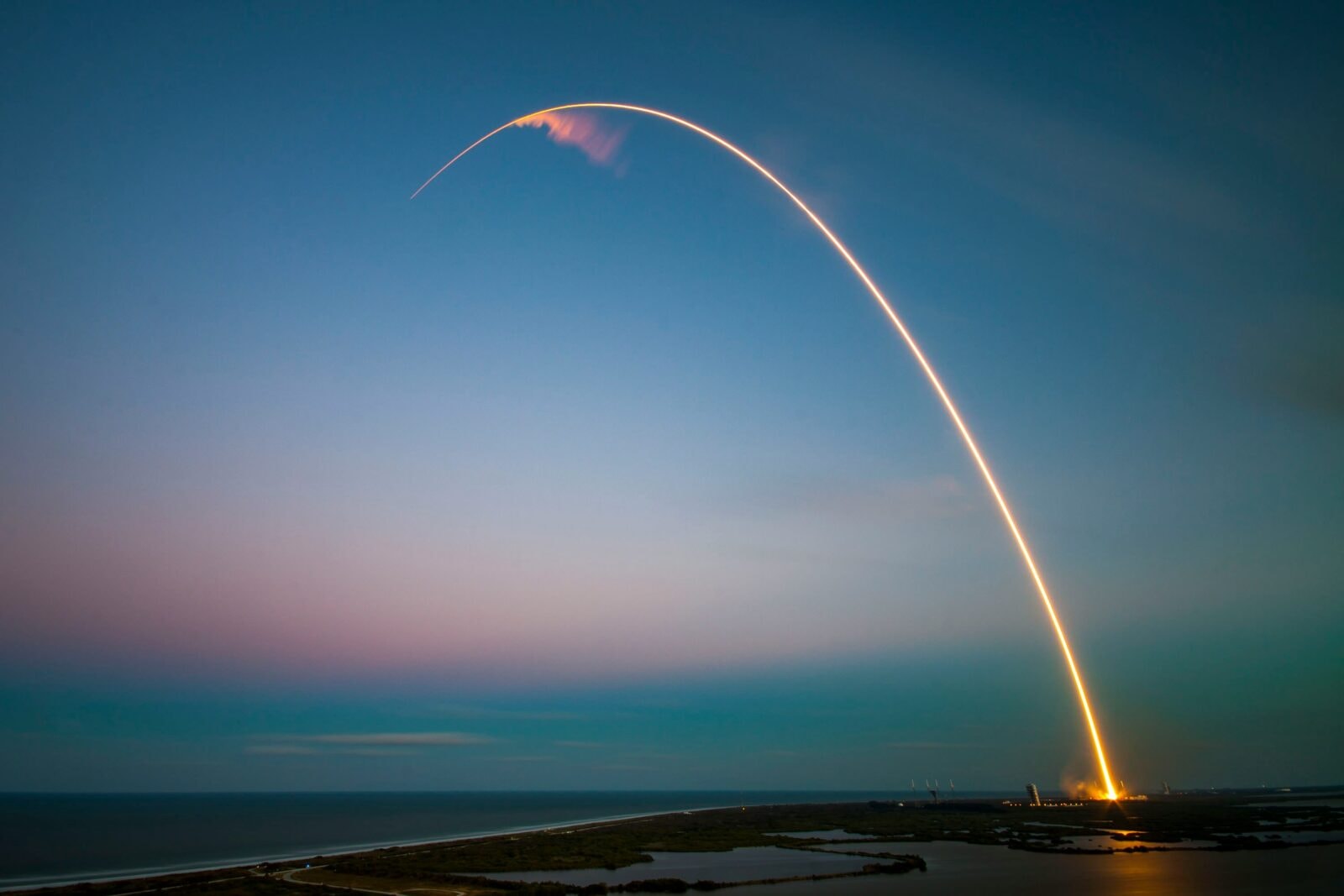 start rakiety SpaceX