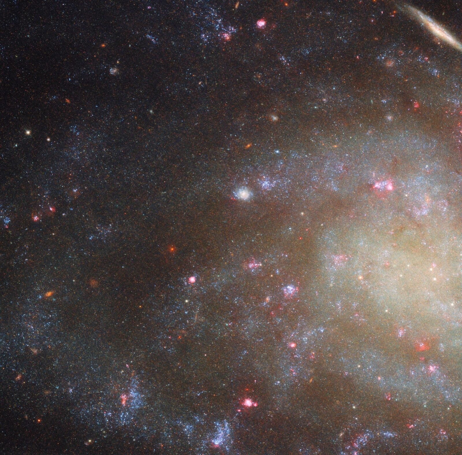 Teleskop Hubble uchwycił NGC 45. Ta galaktyka jest ciemniejsza niż nasze niebo