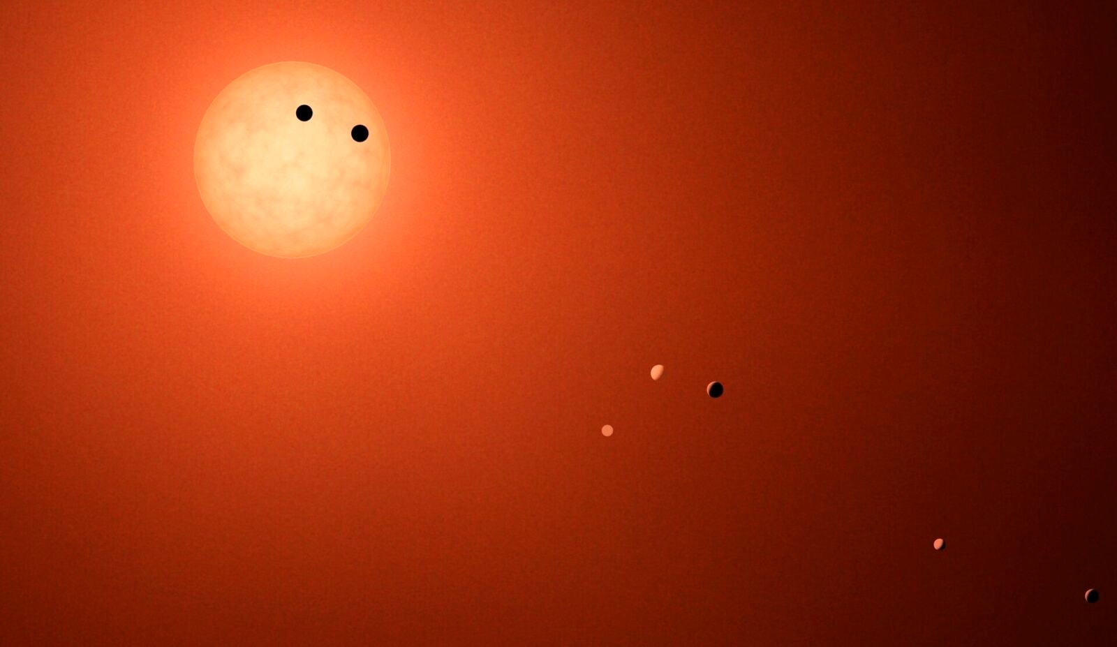 Teleskop Webba przynosi rozczarowujące wieści. TRAPPIST-1 d nie jest drugą Ziemią