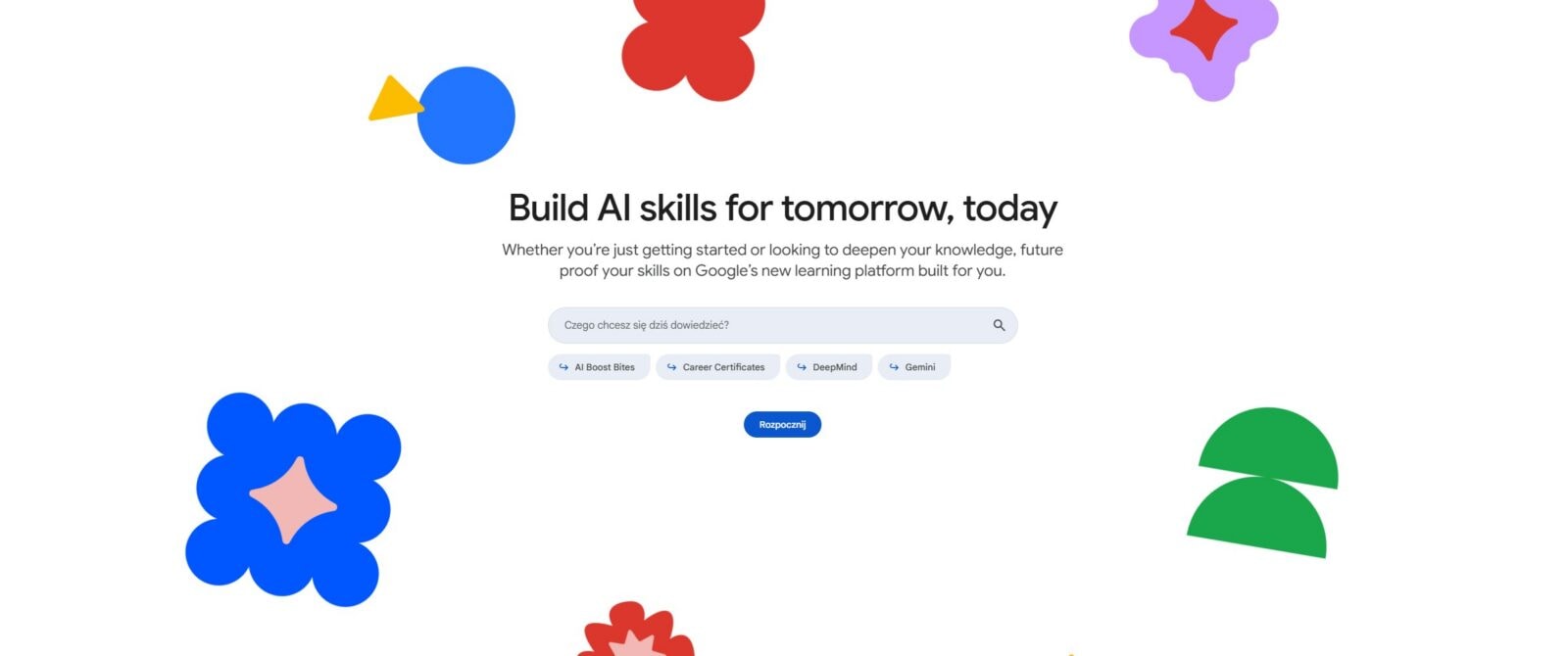 Google uruchamia platformę Google Skills. Jedno miejsce z tysiącami kursów i laboratoriami AI