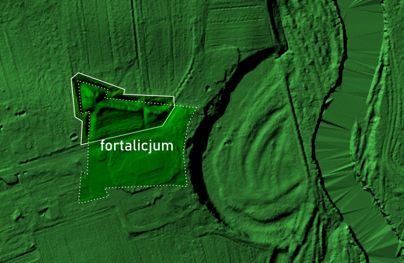 Nieznana fortyfikacja nad Bugiem. Laser ujawnił istnienie fortalicji sprzed wieków