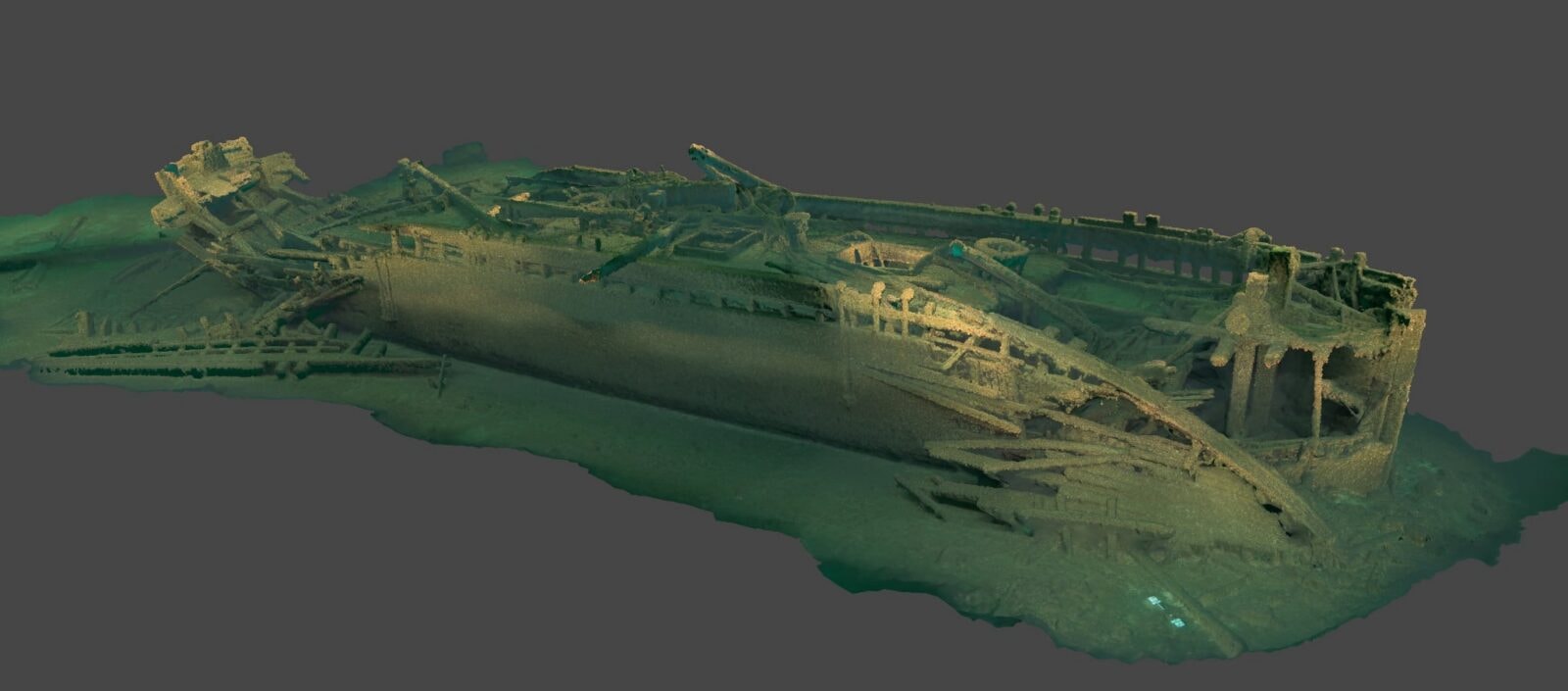 Odnaleźli statek widmo po 140 latach. Wrak skrywało jezioro większe od Słowacji