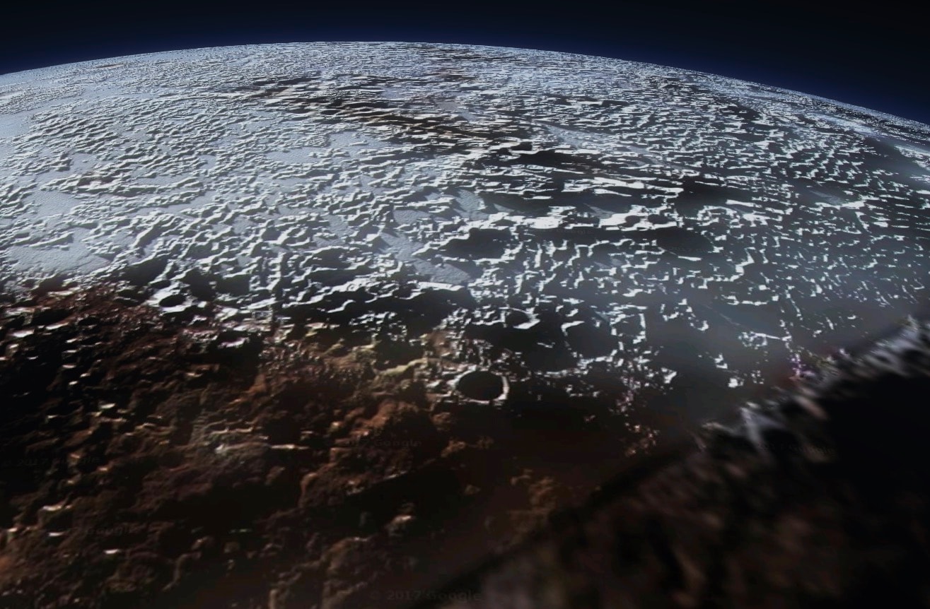 Lodowe iglice na Plutonie. Nowe badania wskazują na ich gigantyczny zasięg