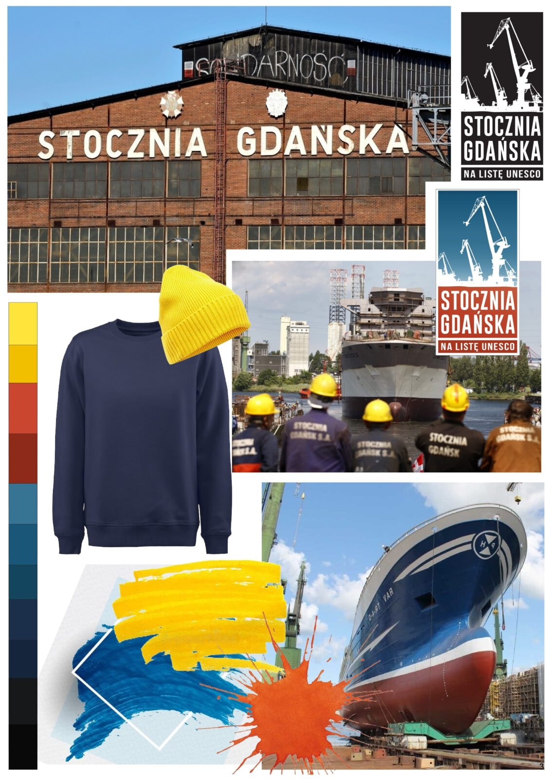 Ze Stoczni Gdańskiej na wybiegi: historia, która inspiruje projektantów mody