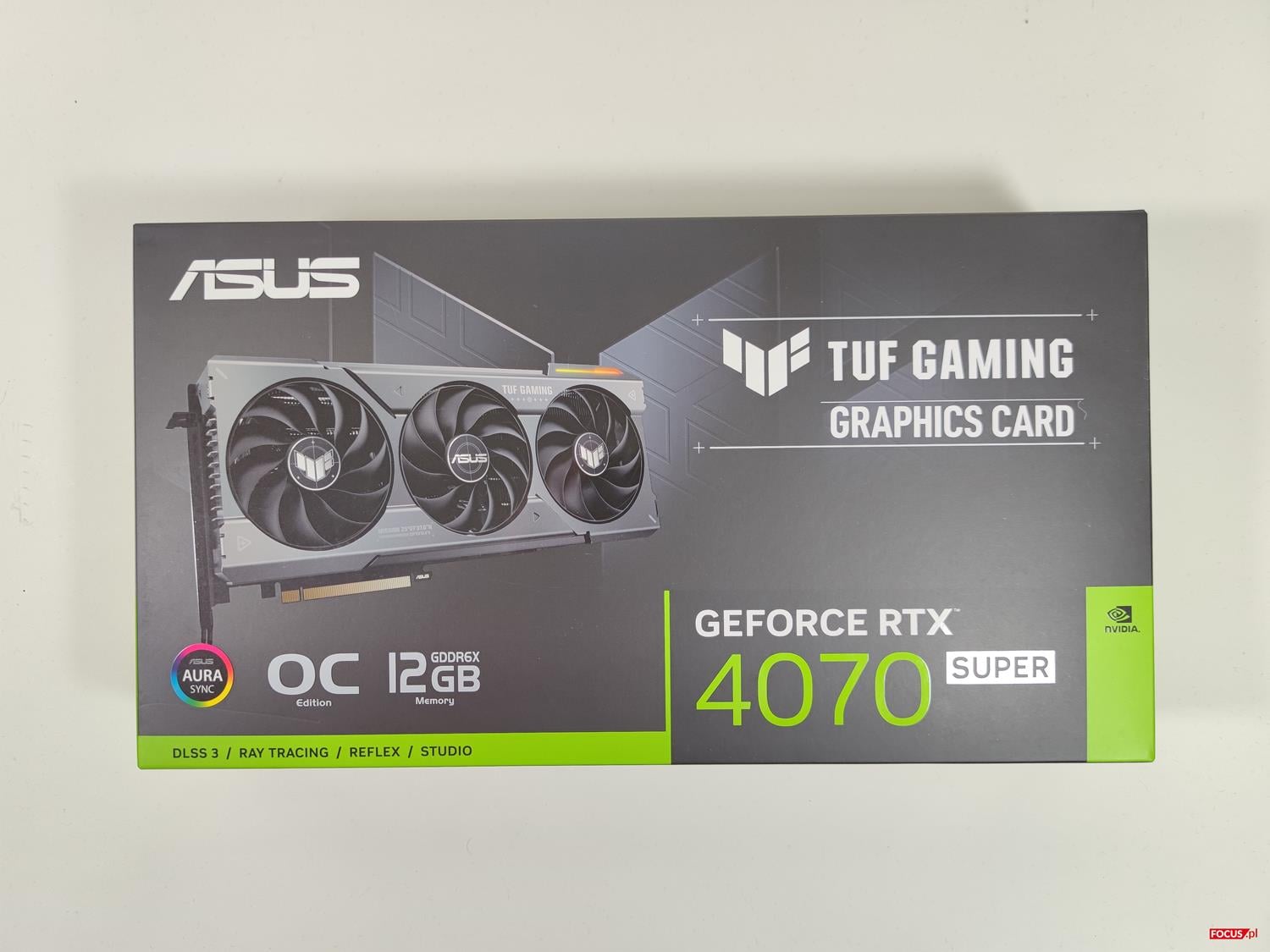 test Asus GeForce RTX 4070 SUPER TUF Gaming OC, recenzja Asus GeForce RTX 4070 SUPER TUF Gaming OC, opinia Asus GeForce RTX 4070 SUPER TUF Gaming OC