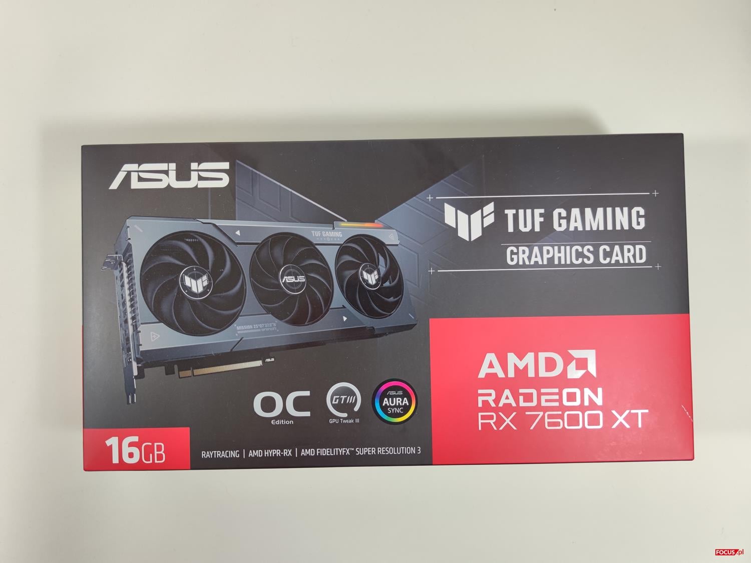 Test Asus Radeon RX 7600 XT TUF Gaming OC, recenzja Asus Radeon RX 7600 XT TUF Gaming OC, opinia Asus Radeon RX 7600 XT TUF Gaming OC