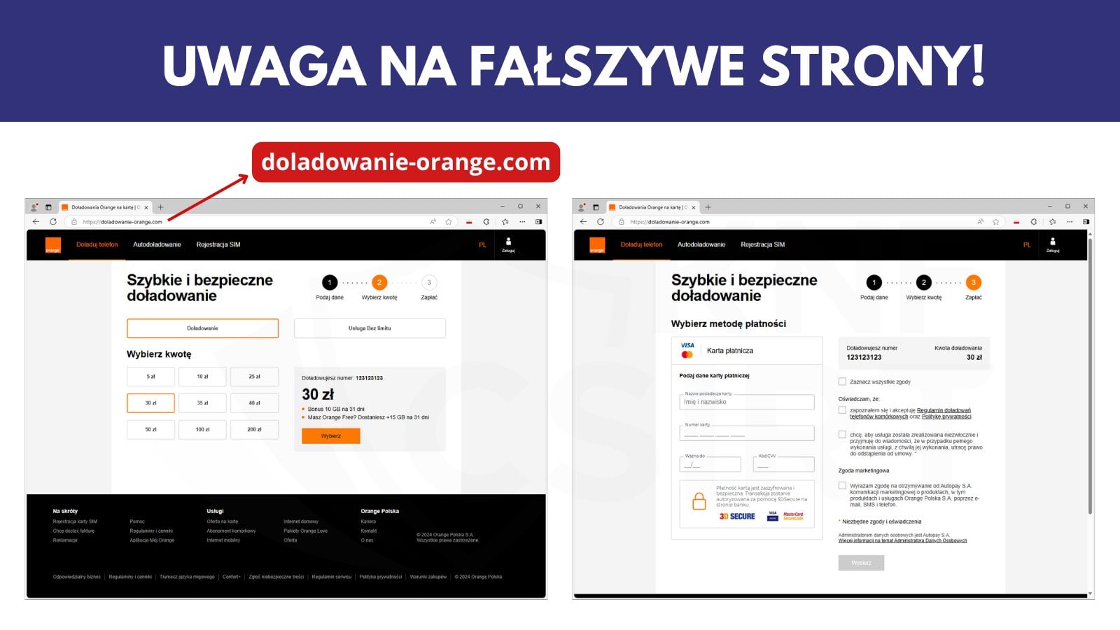 csirt knf falszywe doladowanie orange