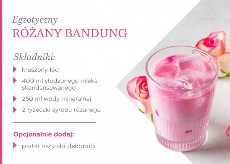 Drink różany Bandung