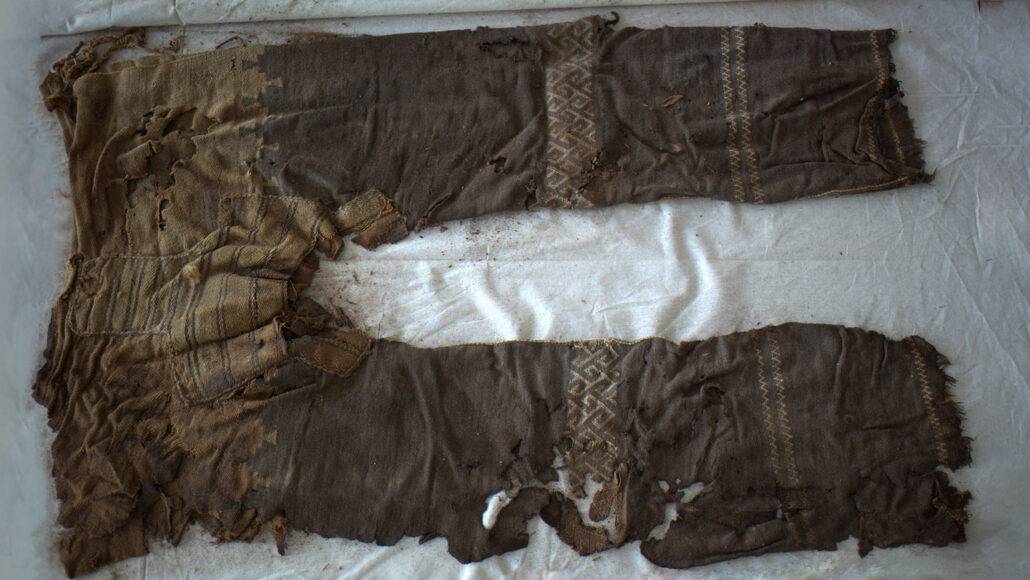 Spodnie sprzed 3000 lat okazują są nie tylko modne, ale i skrywają niecodzienną historię