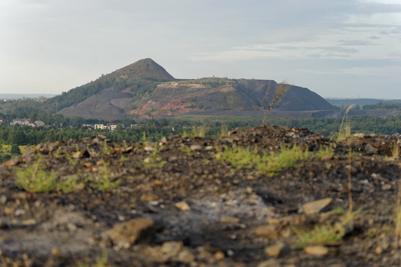 Hałda Szarlota w Rydułtowach / fot. Łukasz Kruszewski