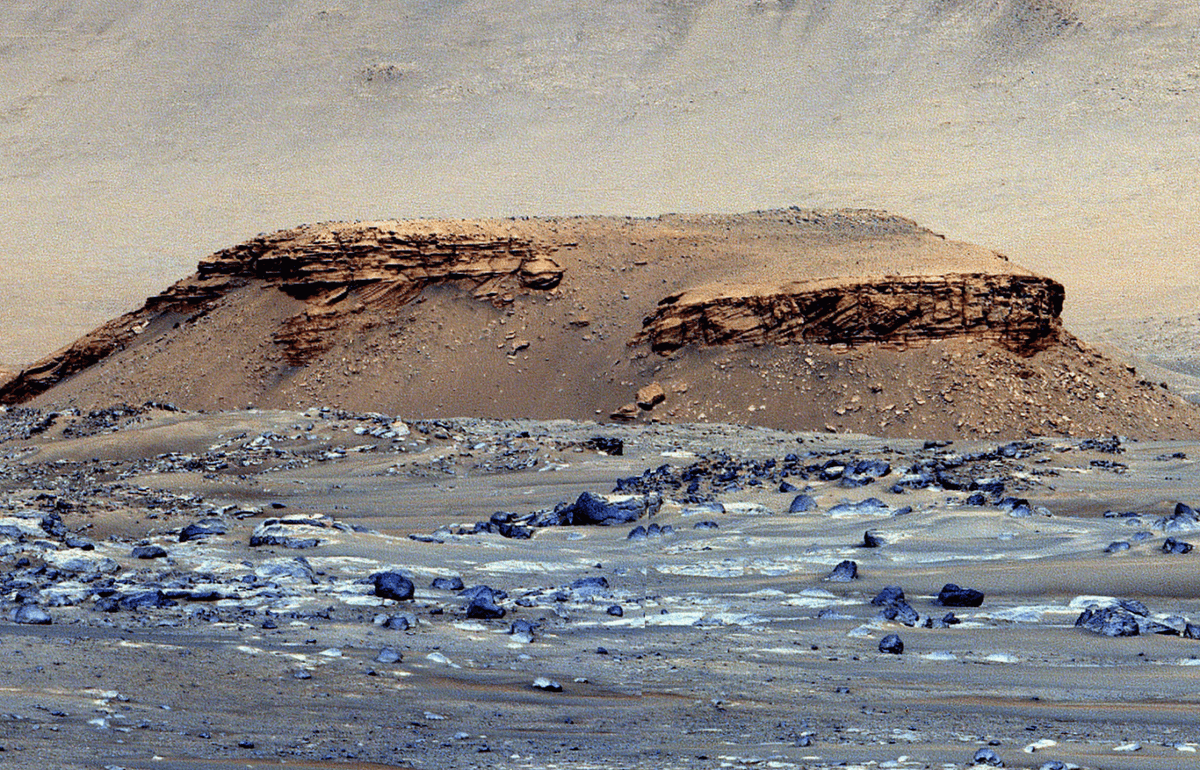 Krater Jezero /Fot. NASA
