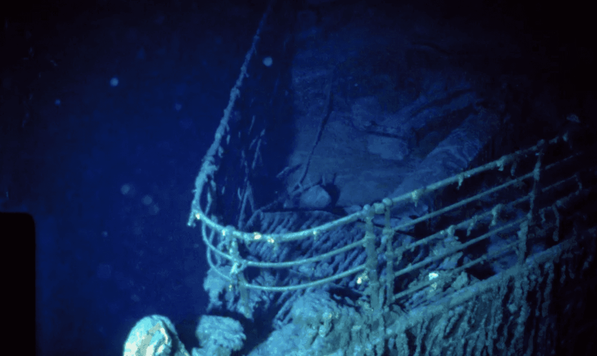 Rzadkie nagranie Titanica udostępnione przez WHOI /Fot. WHOI
