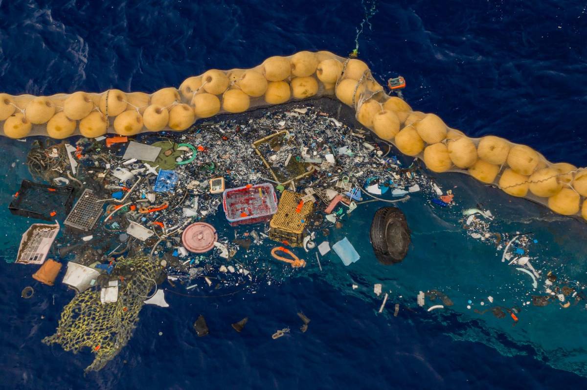 Ocean Cleanup to fundacja opracowująca technologie do wydobywania śmieci z oceanów /Fot. Ocean Cleanup
