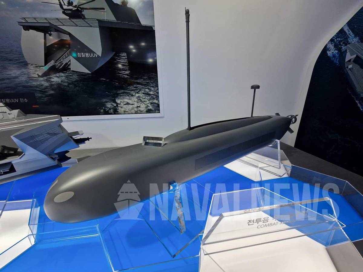 Postrach głębin w wojskowym wydaniu. Oto uzbrojony dron podwodny z Południowej Korei o ogromnym potencjale